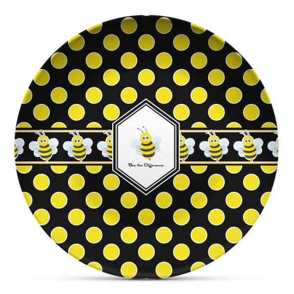 Custom Honeycomb Microwave Safe Plastic Plate - Composite Polymer (Personalized)