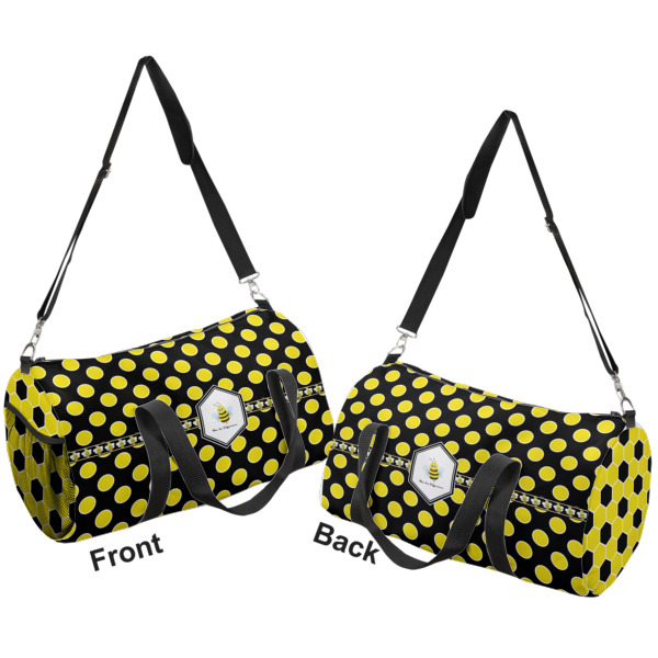 Custom Design - Duffle bag small front and back sides