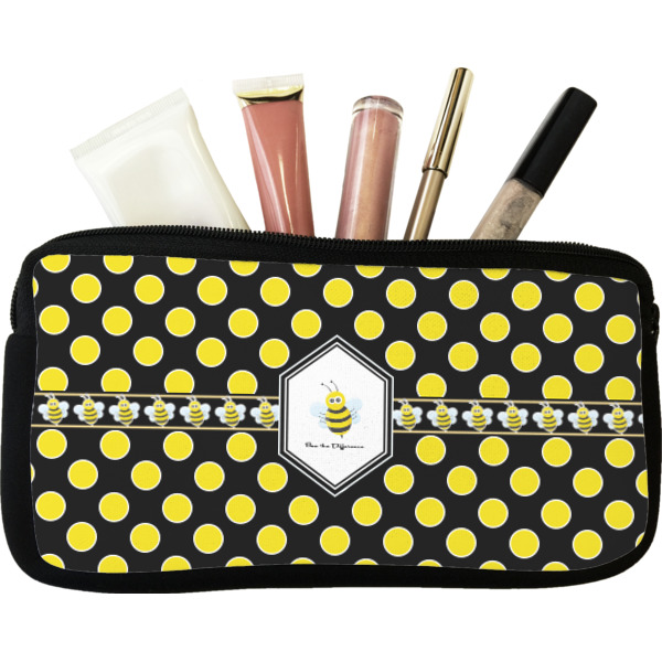 Custom Honeycomb Makeup / Cosmetic Bag (Personalized)