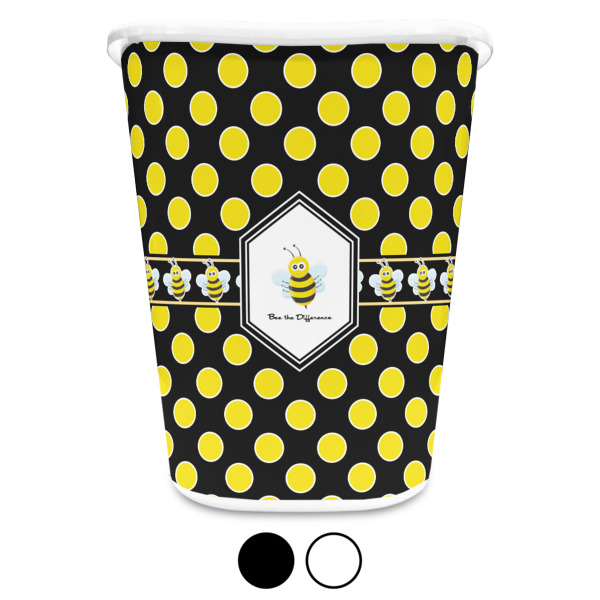 Custom Design - Waste Basket - Both Colors - Front