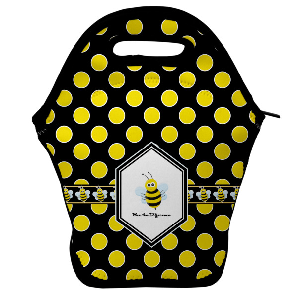 Custom Honeycomb Lunch Bag w/ Name or Text