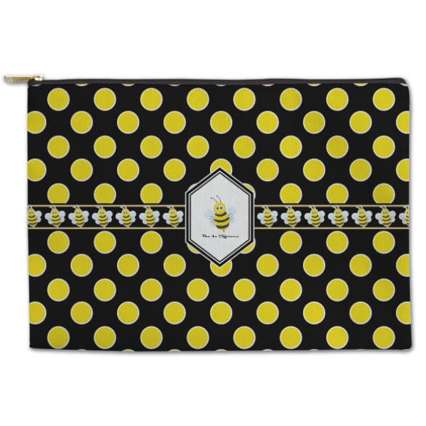 Custom Honeycomb Zipper Pouch (Personalized)