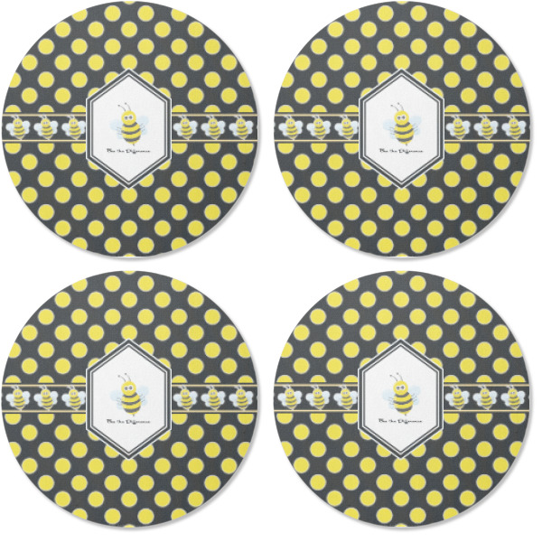 Custom Design - Coaster Round Rubber Back - Apvl