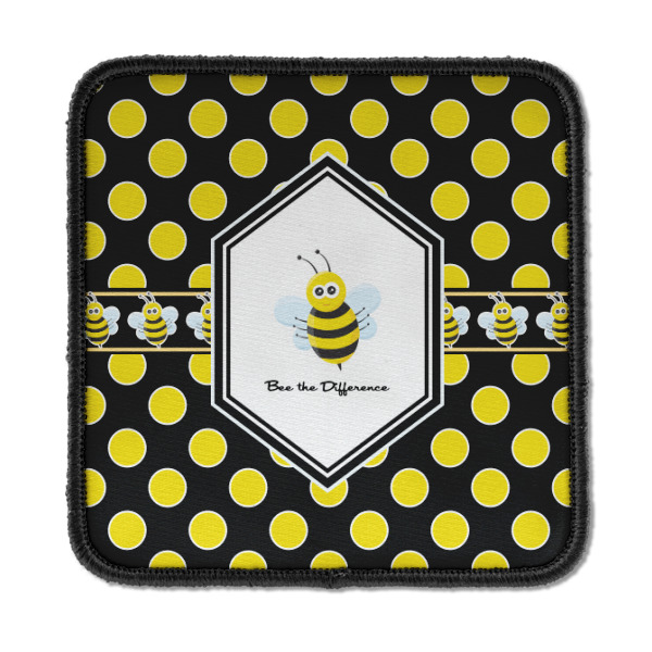 Custom Design - Iron On Patch -  Square - Front