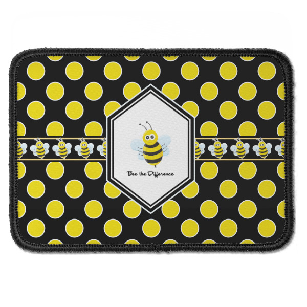 Custom Design - Iron On Patch - Rectangle - Front