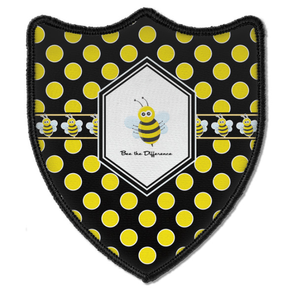 Custom Design - Iron On Patch - Shield - Style B - Front