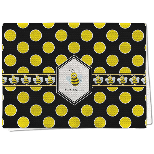 Custom Design Your Own Kitchen Towel - Waffle Weave