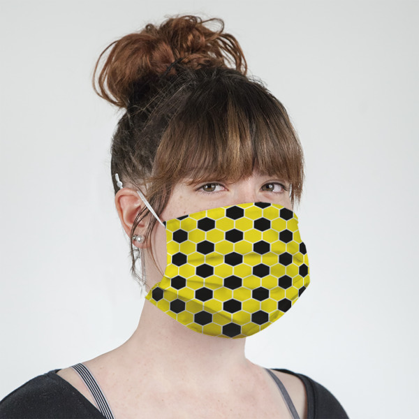 Custom Design - Mask - Quarter View on Girl