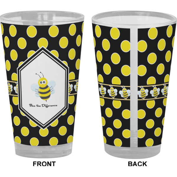 Custom Design - Pint Glass - Full Color - Front & Back Views