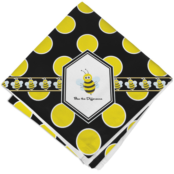 Custom Honeycomb Cloth Napkin w/ Name or Text