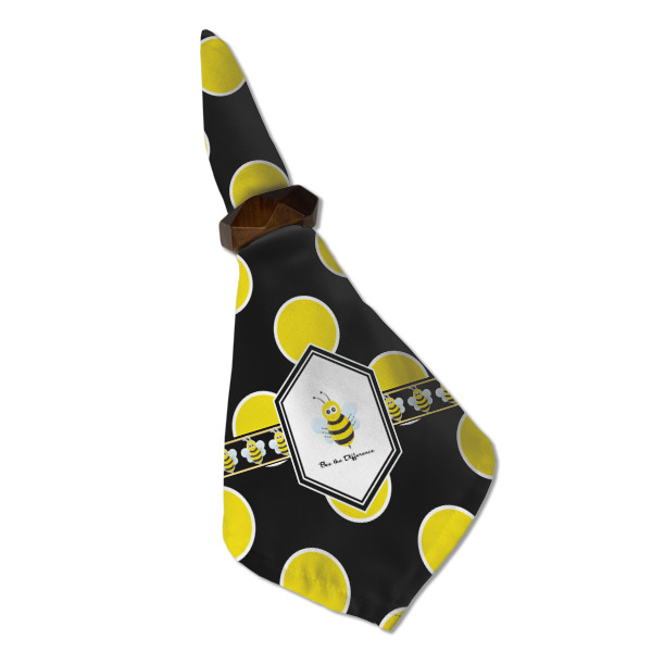 Custom Design - Cloth Napkins - Personalized Dinner (Folded in Ring) (MAIN)