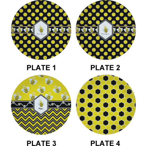 Custom Design - Set of Appetizer / Dessert Plates (Approval)