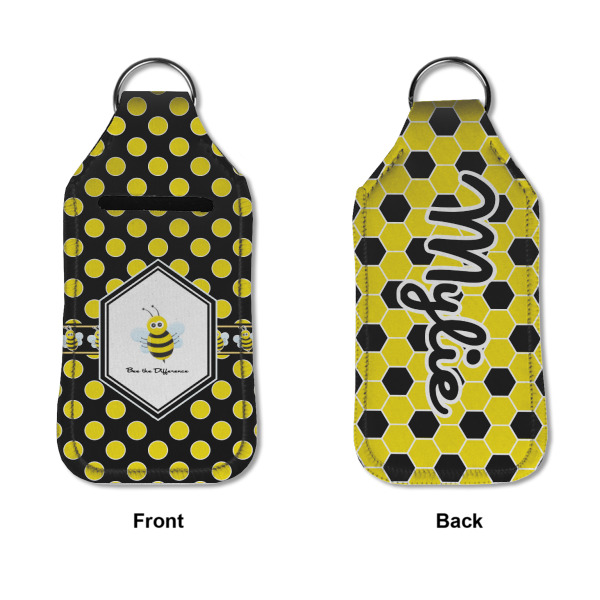 Custom Design - Sanitizer Holder Keychain - Large APPROVAL (Flat)