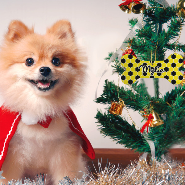 Custom Design - Ceramic Flat Ornament - Bone (LIFESTYLE)