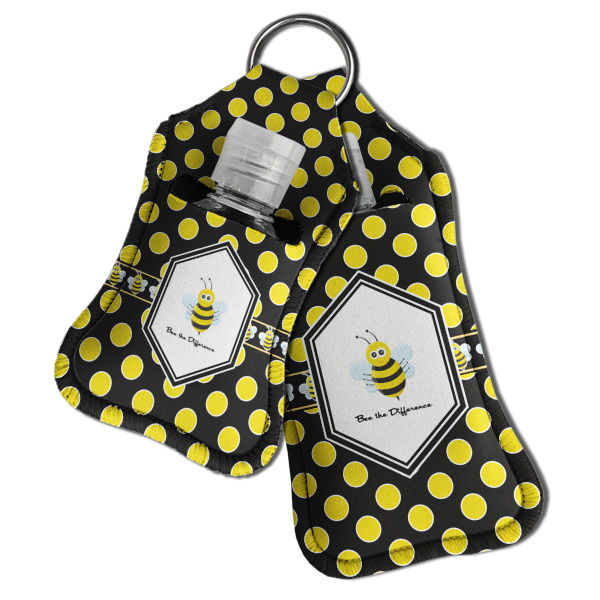 Custom Design - Sanitizer Holder Keychain - Both in Case (PARENT)
