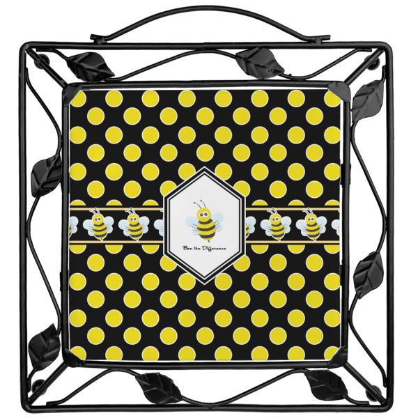 Custom Honeycomb Square Trivet (Personalized)