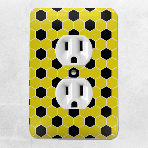 Custom Design - Electric Outlet Plate - Lifestyle