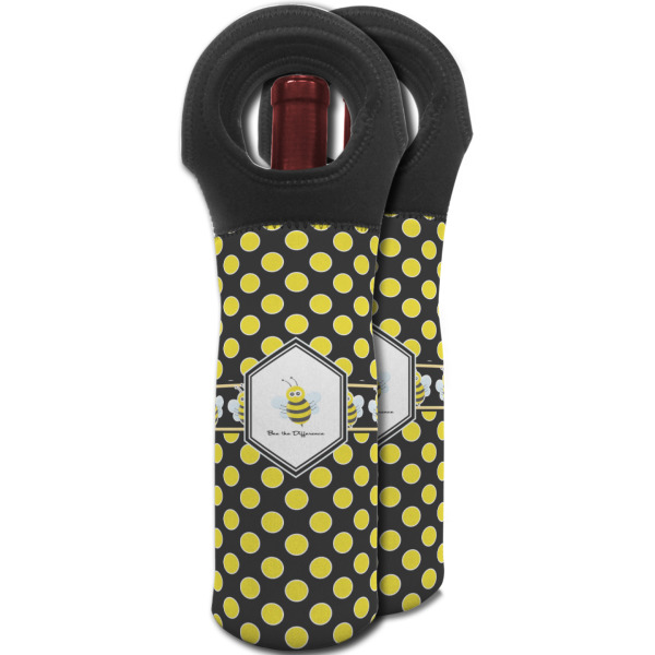 Custom Design - Wine Tote Bag - Two Bags