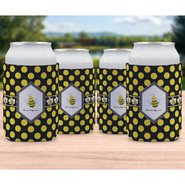 Custom Design - Can Cooler - Standard 12oz - Set of 4 - In Context