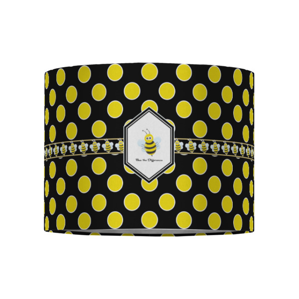 Custom Design - 8" Drum Lampshade - Front (Fabric)