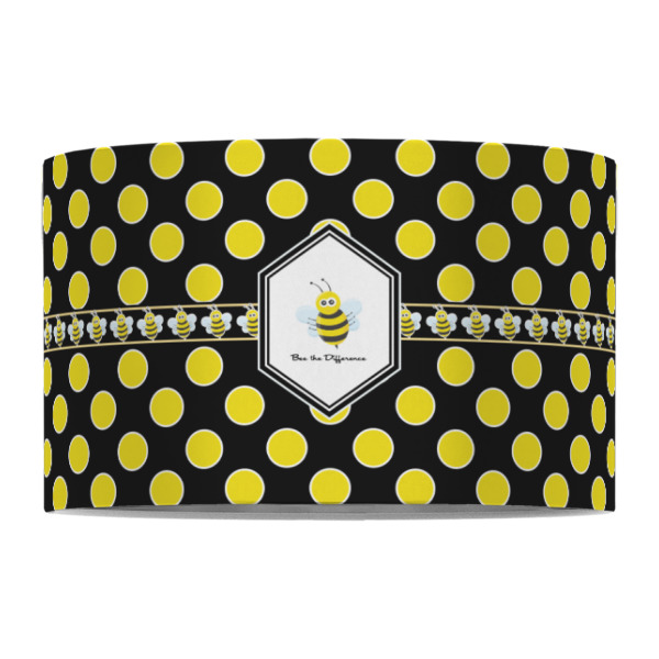Custom Design - 12" Drum Lampshade - FRONT (Fabric)