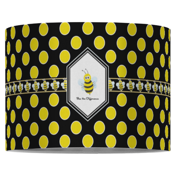Custom Design - 16" Drum Lampshade - Front (Fabric)