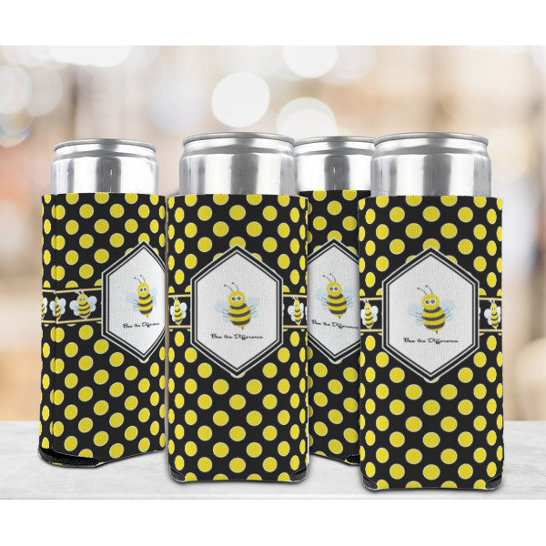 Custom Design - Can Cooler - Tall 12oz - Set of 4 - In Context
