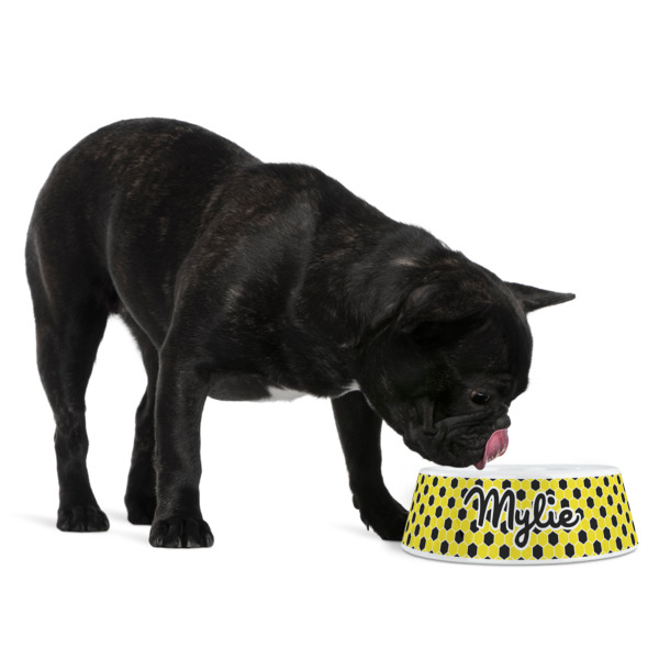 Custom Design - Plastic Pet Bowls - Medium - Lifestyle