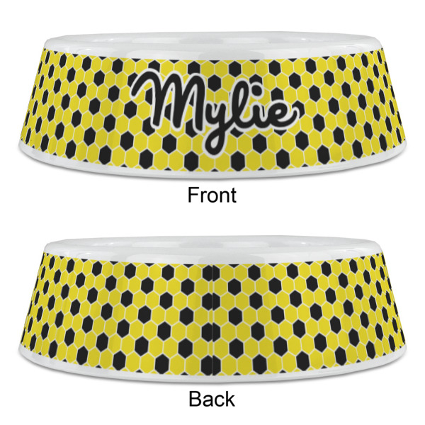 Custom Design - Plastic Pet Bowls - Large - Approval