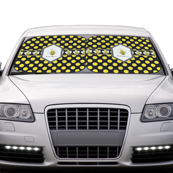 Custom Design - Car Sun Shades - IN CONTEXT