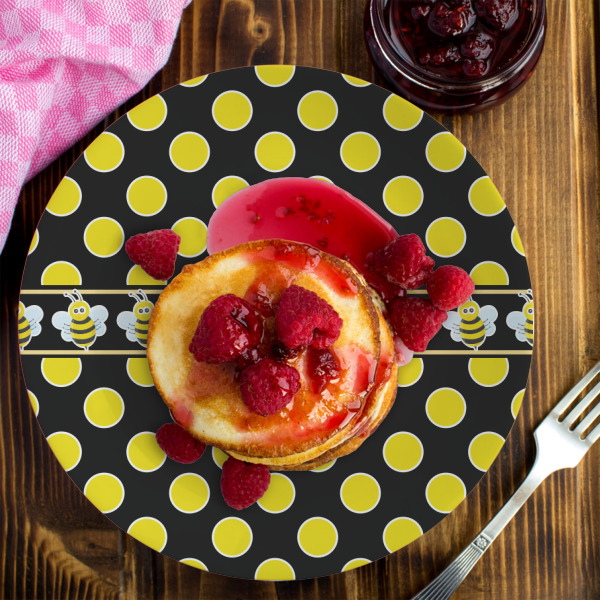 Custom Design - Melamine Plate 8 inches - LIFESTYLE