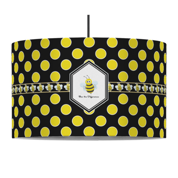 Custom Design - 12" Drum Lampshade - PENDANT (Fabric)