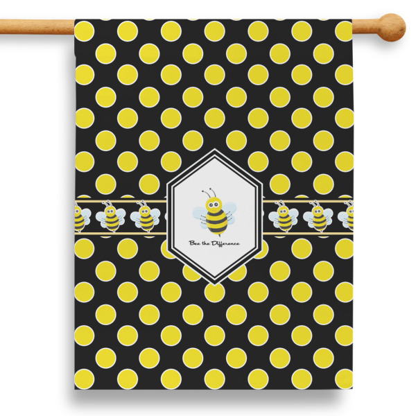 Custom Honeycomb 28" House Flag (Personalized)