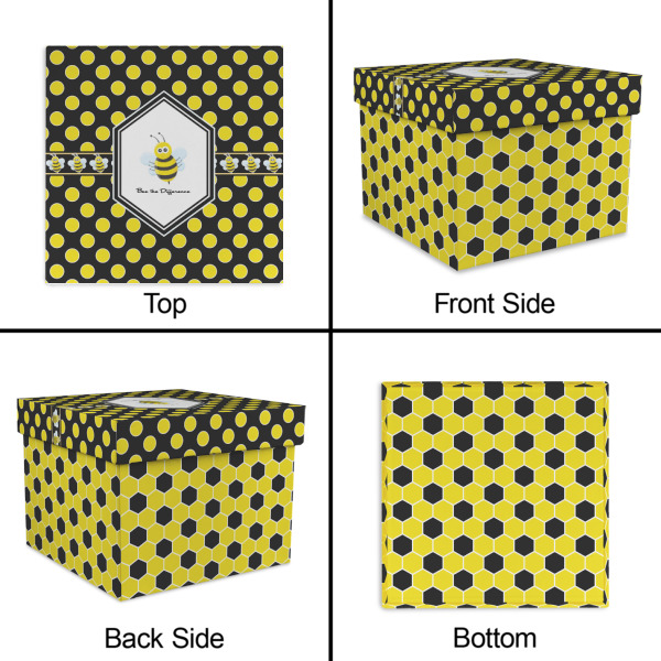 Custom Design - Gift Boxes with Lid - Canvas Wrapped - Medium - Approval