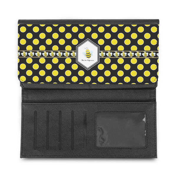 Custom Design - Ladies Wallet - Half Way Open