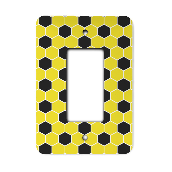 Custom Honeycomb Rocker Style Light Switch Cover