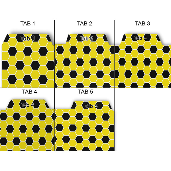 Custom Design - Page Dividers - Set of 5 - Approval