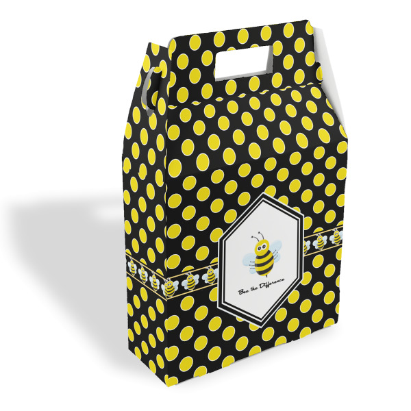 Custom Honeycomb Gable Favor Box (Personalized)