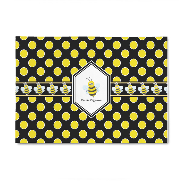 Custom Honeycomb 4' x 6' Patio Rug (Personalized)