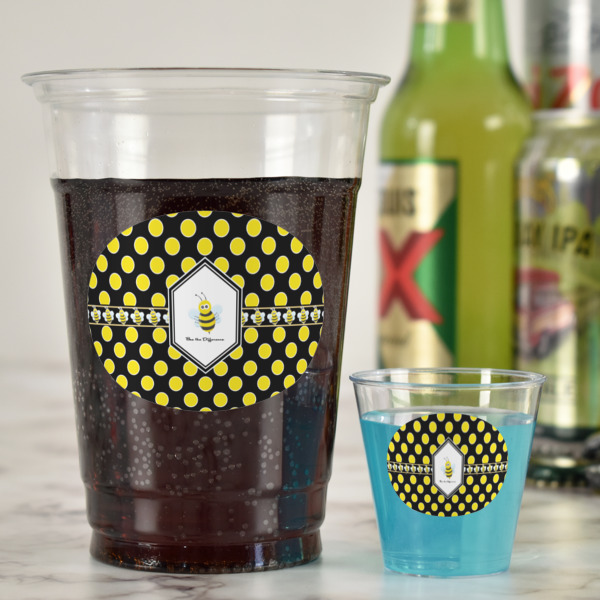 Custom Design - 16oz Party Cup & Plastic Shot Glass - In Context