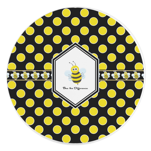 Custom Honeycomb Round Stone Trivet (Personalized)