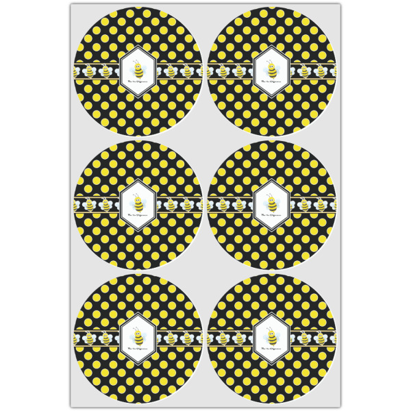 Custom Design - Icing Circle - Large - Set of 6