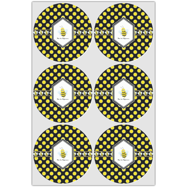 Custom Design - Drink Topper - Large - Set of 6