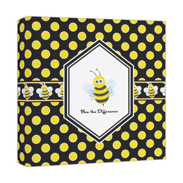 Custom Honeycomb Canvas Print - 12x12 (Personalized)