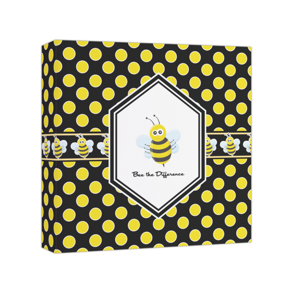 Custom Honeycomb Canvas Print - 8x8 (Personalized)