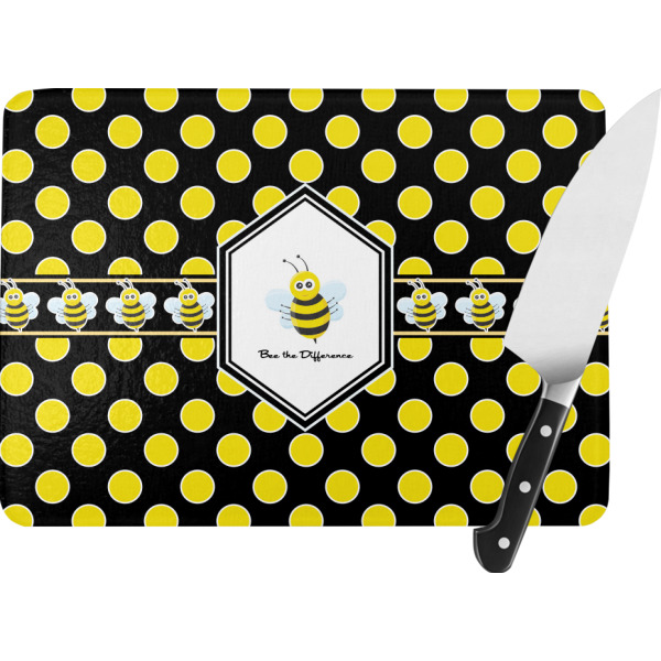 Custom Design Your Own Rectangular Glass Cutting Board