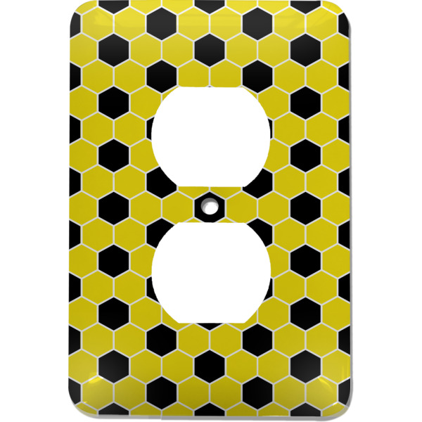 Custom Honeycomb Electric Outlet Plate