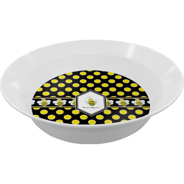 Custom Honeycomb Melamine Bowl (Personalized)