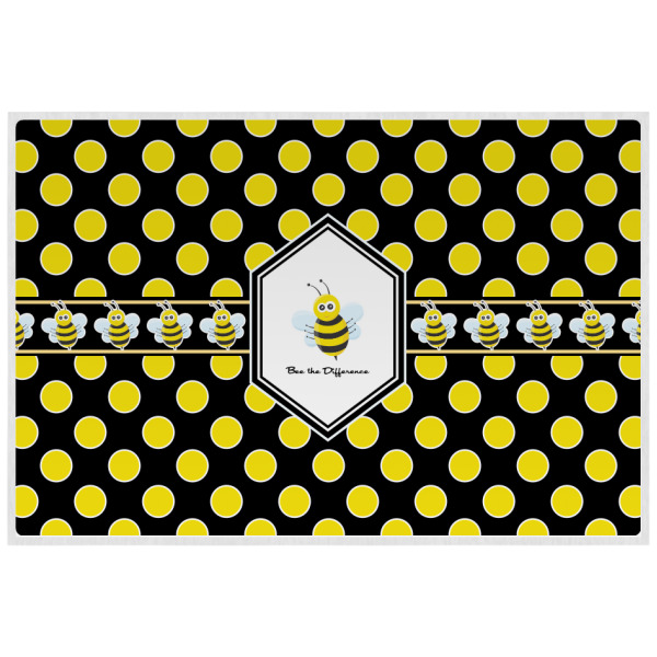 Custom Honeycomb Laminated Placemat w/ Name or Text