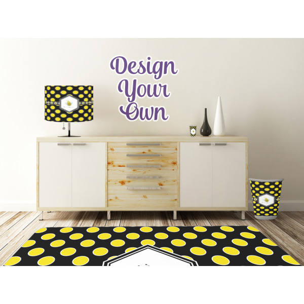 Custom Design - Wall Graphic Decal Wooden Desk